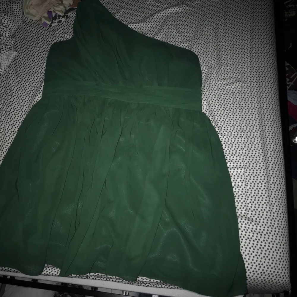 One shoulder dress